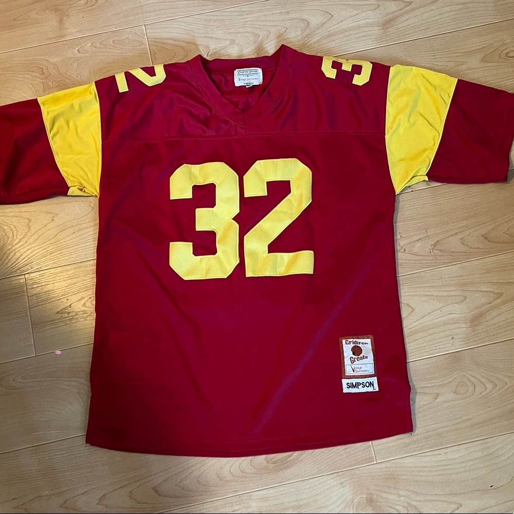 College Oj Simpson jersey